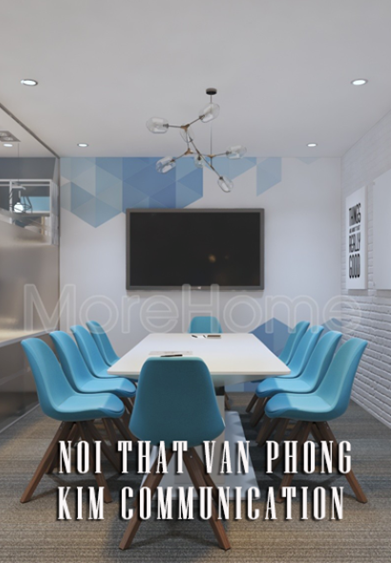  Thiết kế nội thất văn phòng Kim Communication tại Tphcm