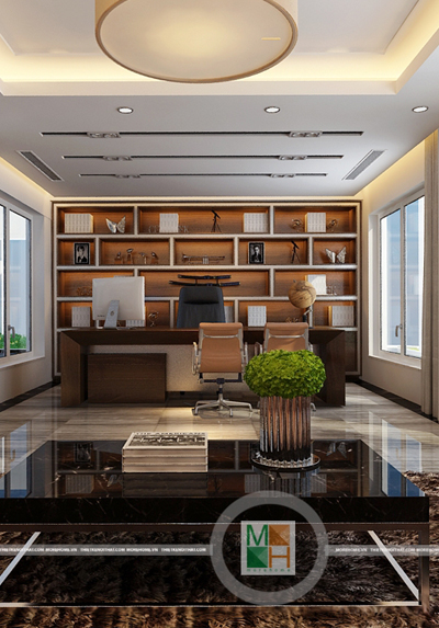  Thiết kê nội thất văn phòng - Công ty Đèo Cả