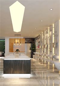 Thiết kế nội thất showroom thiết bị vệ sinh