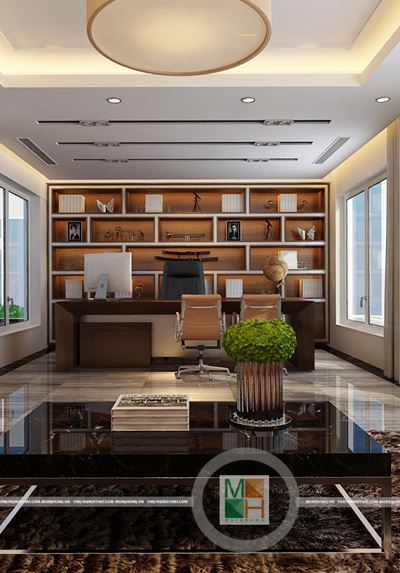 Thiết kê nội thất văn phòng - Công ty Đèo Cả