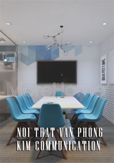 Thiết kế nội thất văn phòng Kim Communication tại Tphcm